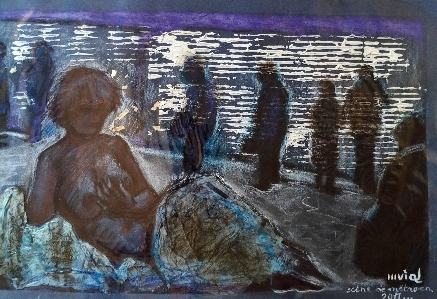 Misère dans le métro