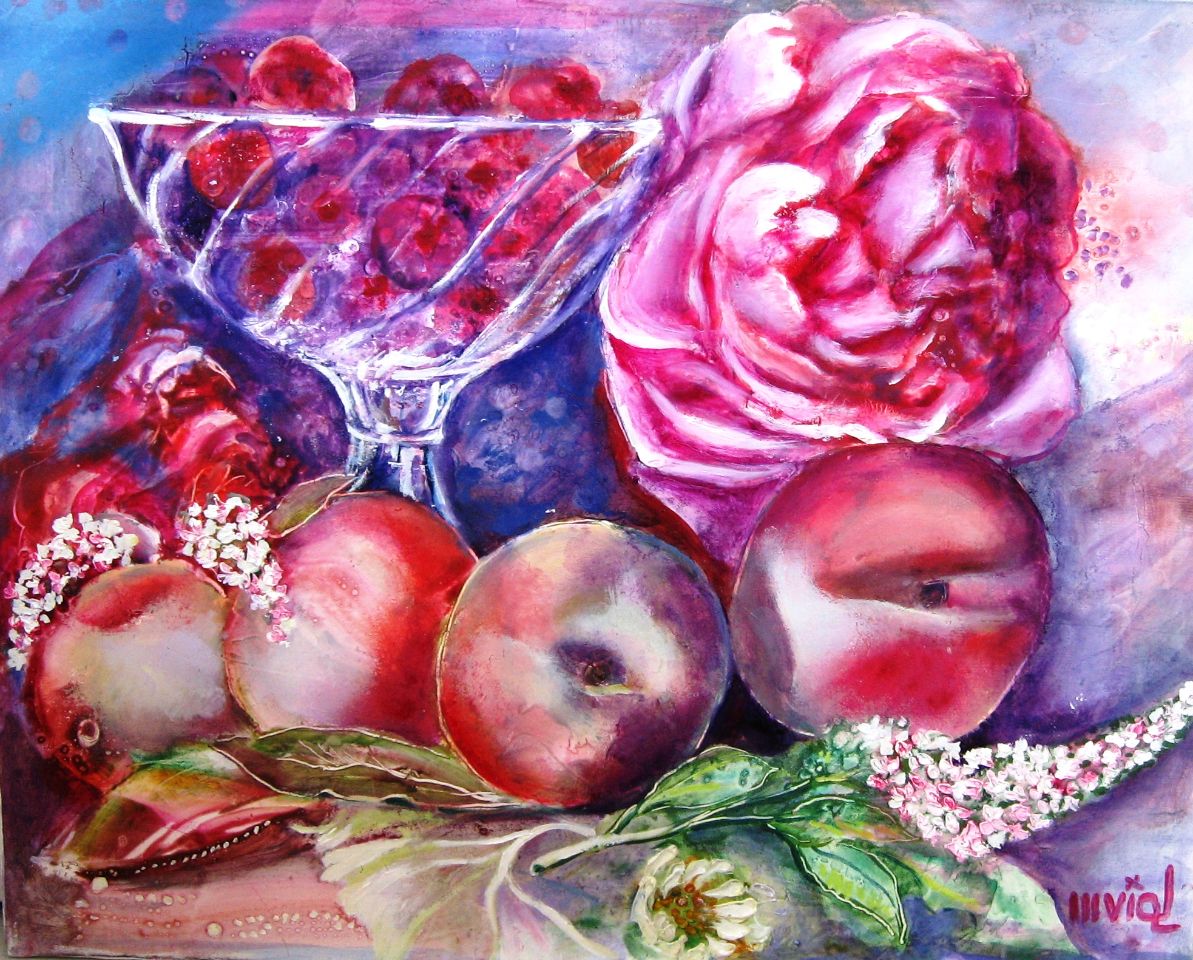 Nature morte aux fruits rouges